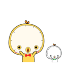 Yellow D ＆ White D（個別スタンプ：24）