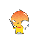 Yellow D ＆ White D（個別スタンプ：29）