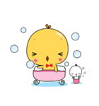 Yellow D ＆ White D（個別スタンプ：33）