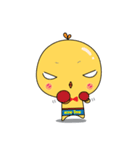 Yellow D ＆ White D（個別スタンプ：38）