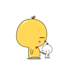 Yellow D ＆ White D（個別スタンプ：39）