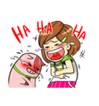 Wor-wae ＆ Aung-Aing (ENG)（個別スタンプ：8）