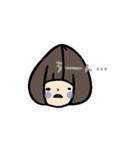 koyukingcolorのおかっぱちゃん2（個別スタンプ：28）