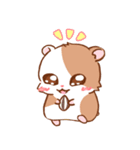 Cute Hamster an Emoticon（個別スタンプ：2）