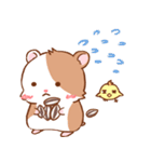 Cute Hamster an Emoticon（個別スタンプ：12）