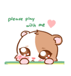 Cute Hamster an Emoticon（個別スタンプ：17）