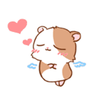 Cute Hamster an Emoticon（個別スタンプ：19）