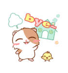 Cute Hamster an Emoticon（個別スタンプ：22）