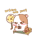 Cute Hamster an Emoticon（個別スタンプ：23）