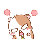 Cute Hamster an Emoticon（個別スタンプ：24）