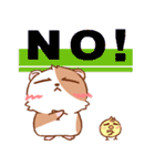 Cute Hamster an Emoticon（個別スタンプ：31）