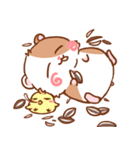 Cute Hamster an Emoticon（個別スタンプ：33）