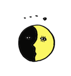 月と太陽（個別スタンプ：15）