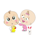 mini Baby Boy＆Girl（個別スタンプ：5）