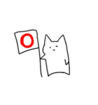 はんぺん猫。（個別スタンプ：3）