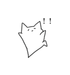 はんぺん猫。（個別スタンプ：15）