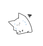 はんぺん猫。（個別スタンプ：16）