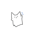 はんぺん猫。（個別スタンプ：19）
