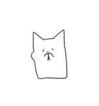 はんぺん猫。（個別スタンプ：20）