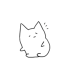 はんぺん猫。（個別スタンプ：28）