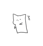はんぺん猫。（個別スタンプ：35）
