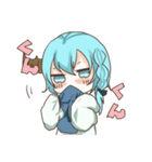 つのっ子ちゃんとうさぎ人魚ちゃん（個別スタンプ：24）