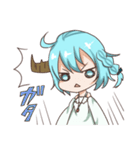 つのっ子ちゃんとうさぎ人魚ちゃん（個別スタンプ：26）