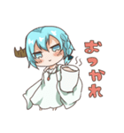 つのっ子ちゃんとうさぎ人魚ちゃん（個別スタンプ：31）