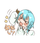 つのっ子ちゃんとうさぎ人魚ちゃん（個別スタンプ：38）