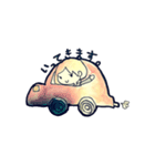 ゆるふわかのじょ（個別スタンプ：3）