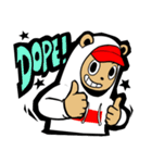 G.Reezy the Dope Bear (featuring Bunni)（個別スタンプ：4）