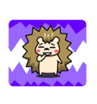 ハリネズミくんの喜怒哀楽（個別スタンプ：34）