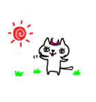 ネコにひき（個別スタンプ：1）