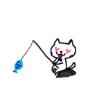 ネコにひき（個別スタンプ：5）