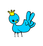 青い鳥の王様（個別スタンプ：2）