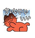 いけいけ赤ネコ2（個別スタンプ：3）