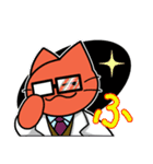 いけいけ赤ネコ2（個別スタンプ：18）