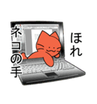 いけいけ赤ネコ（個別スタンプ：1）