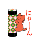 いけいけ赤ネコ（個別スタンプ：6）