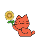いけいけ赤ネコ（個別スタンプ：30）