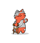 いけいけ赤ネコ（個別スタンプ：31）