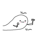 おちゃめなおばけのスタンプ（個別スタンプ：26）