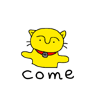 無表情だけどわかります（個別スタンプ：3）