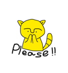 無表情だけどわかります（個別スタンプ：16）
