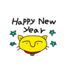 無表情だけどわかります（個別スタンプ：34）