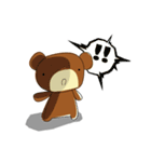 Muffin Kuma : Bear chocolate.（個別スタンプ：32）