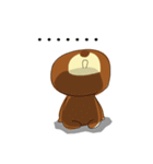 Muffin Kuma : Bear chocolate.（個別スタンプ：39）