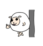 ペンとひつじとうし（個別スタンプ：3）