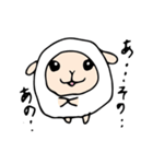ペンとひつじとうし（個別スタンプ：9）