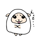 ペンとひつじとうし（個別スタンプ：11）